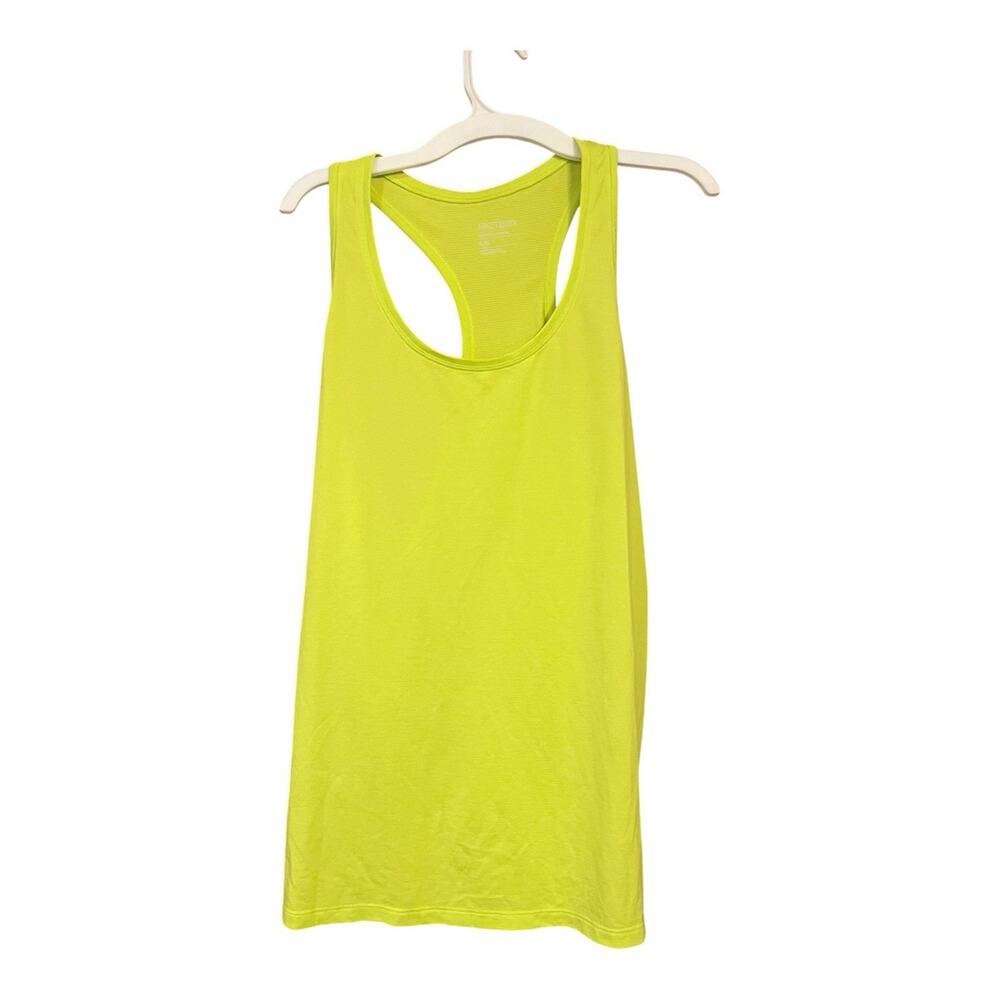 Arc'teryx Taema Tank Top high-visibility neon lime green / chartreuse